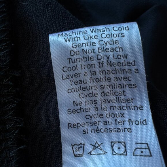 Rara Avis Pull on Ponte Straight Leg Pants Aegean Blue Faux Pockets with Zip  1X - Picture 5 of 6